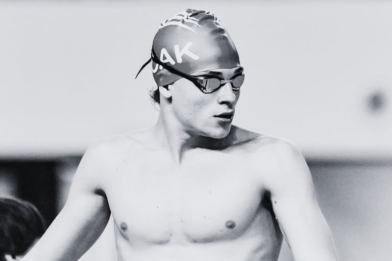 Swimming pool lanes from above - aquatic performance data